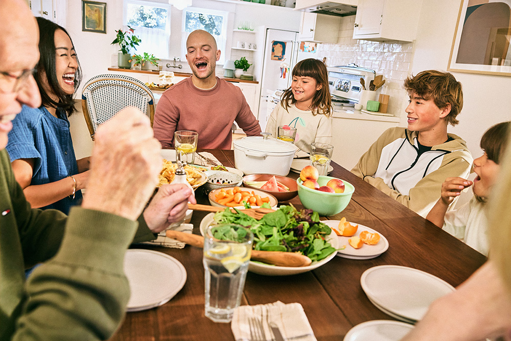 Family nutrition moment